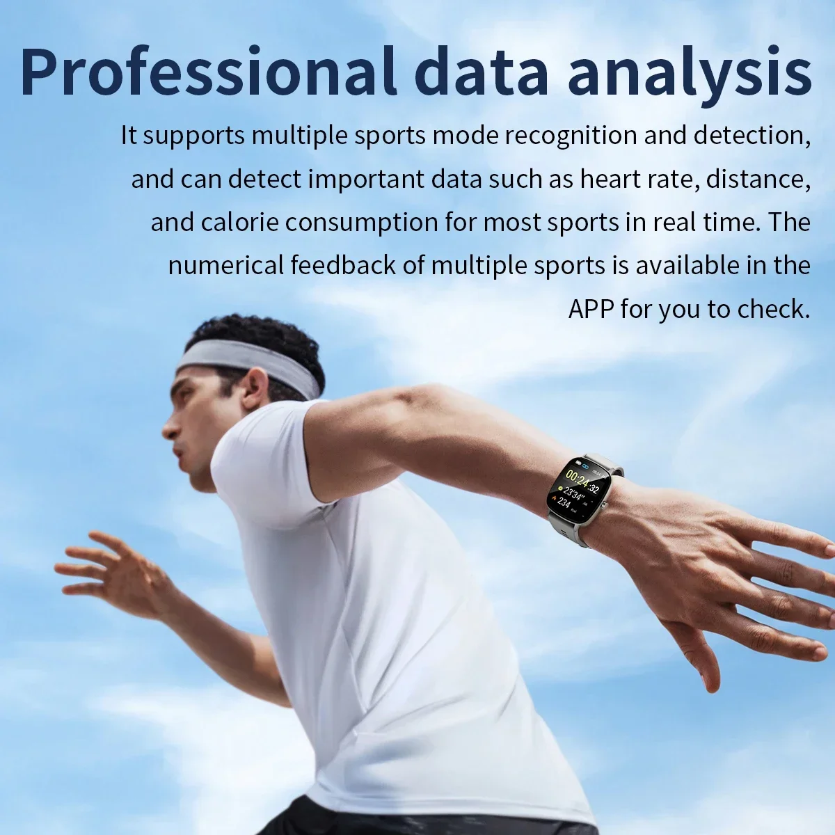 2025 Sports Electronic Smartwatches Wireless Call Smart Watch Fitness Clock Tech Waterproof Wrist Watches for Man iPhone Android