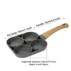 Omelet Pan Frying Pot Thickened Nonstick Egg Pancake Steak Cooking Pans Hamburg Bread Breakfast Maker Induction Cookware 6