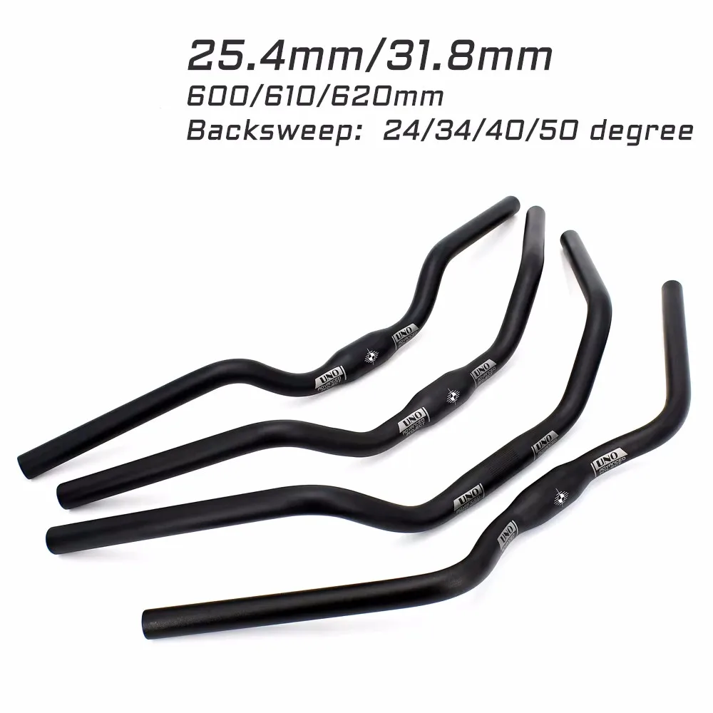 Bicycle Swallow Handlebar City Road Bike Handle Bar 25.4/31.8mm M Type Trekking Bar 600/610/620mm Bike Handlebar Bike Parts