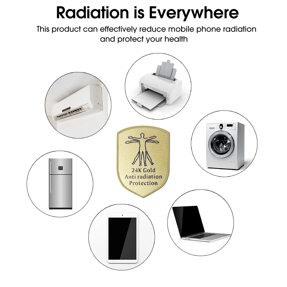 Bouclier Quantum Pour Téléphone Portable, Autocollant EMR