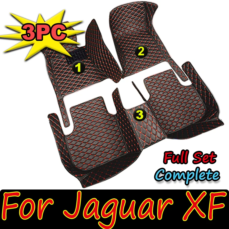 

Car Floor Mats For Jaguar XF Sedan 2008 2009 2010 2011 2012 2013 2014 2015 Custom Auto Foot Pads Carpet Cover Accessories