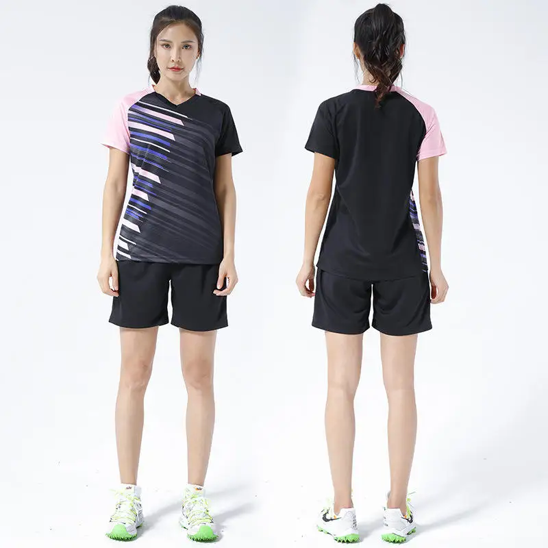 Sportswear Men's And Women's Shorts Suit Training Short-Sleeved Quick-Drying Volleyball Team Breathable Jersey
