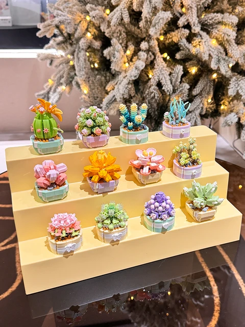 Compatible With Lego Building Block Potted Rose Bouquet Small Particle  Assembly Building Block Toy Desktop Decoration Girl Gift - Blocks -  AliExpress