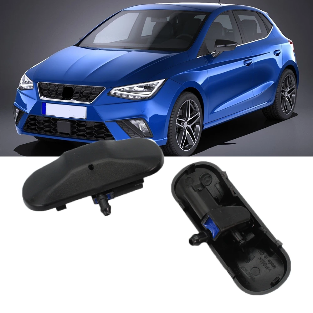 2pcs For Seat 2018 2019 2020 2021 Front Windscreen Heated Washer