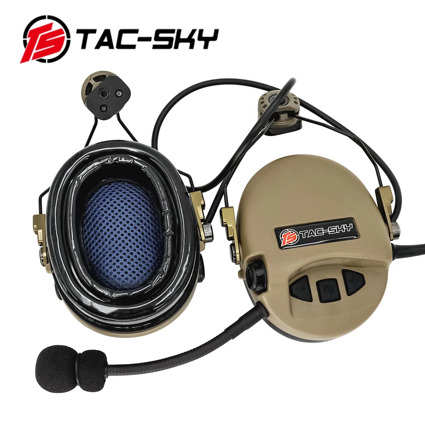 TAC-SKY Tactical Sordin Headphones Helmet ARC Rail Bracket Noise