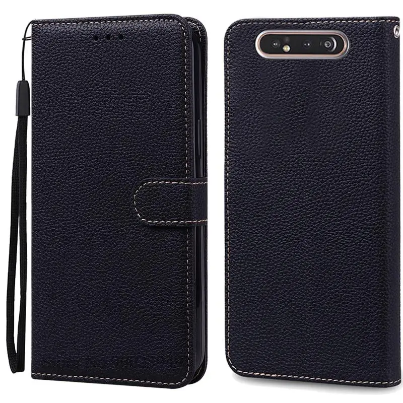 Leather Wallet Flip Case with Card Holder