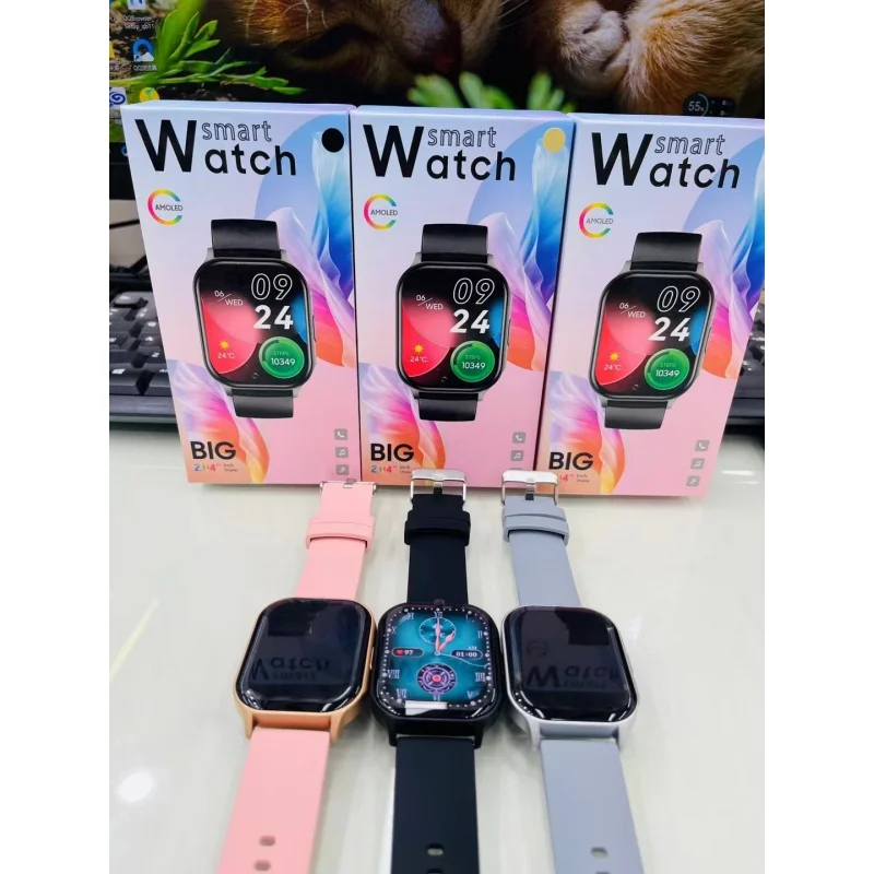 New Private Model Hk26 Smart Sports Watch 2.01 Screen Real AMOLED Exclusive for Cross-Border Offline Factory Blood Sugar Version