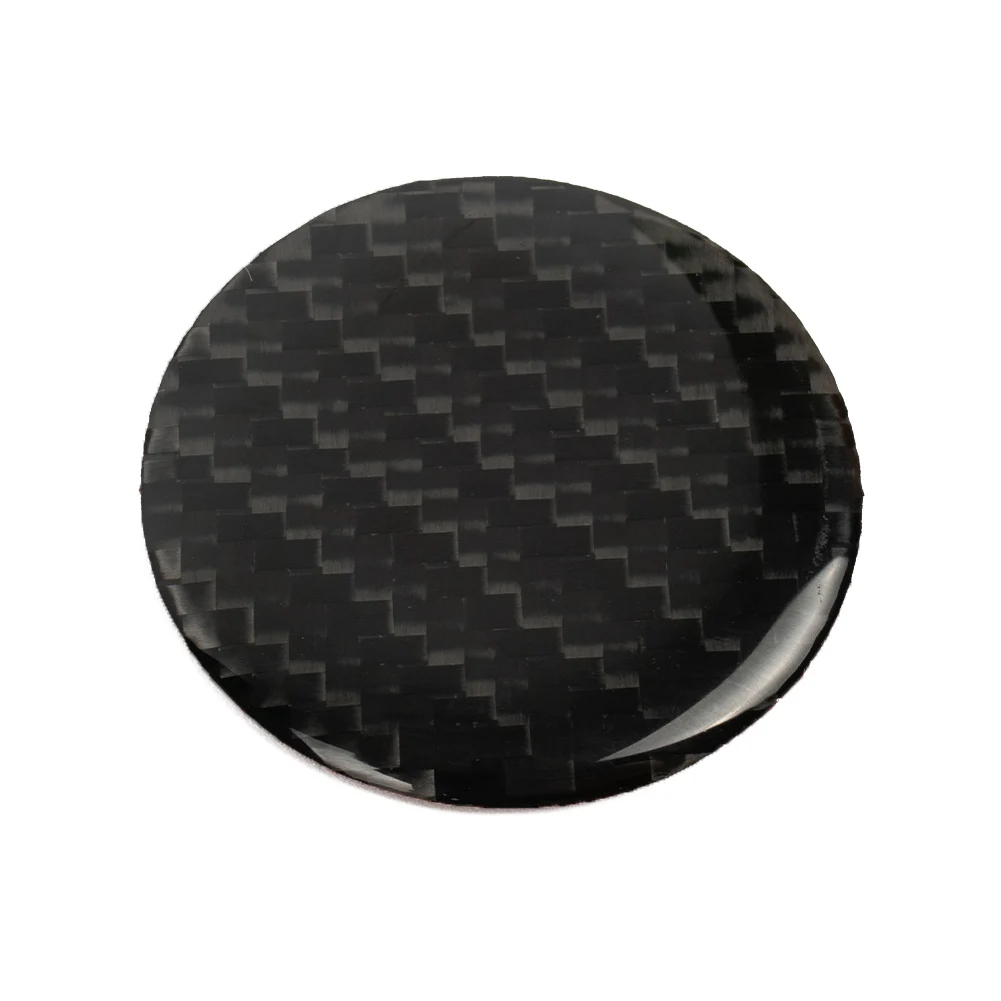 

Durable Special Panel Control Knob Decorative Sticker Switch 1Pcs 2014-2018 Car Accessories Carbon Fiber Cover