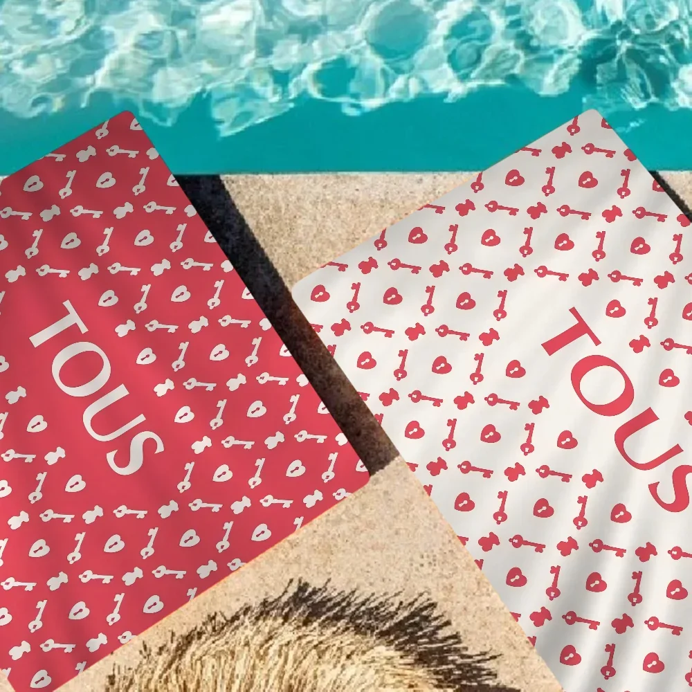 CRAFTED WITLOVE T-tous Big Microfiber Beach Towels Quick Dry Towel Sand Beach Towels Pool Towel for Travel Swim Pool Yoga 4