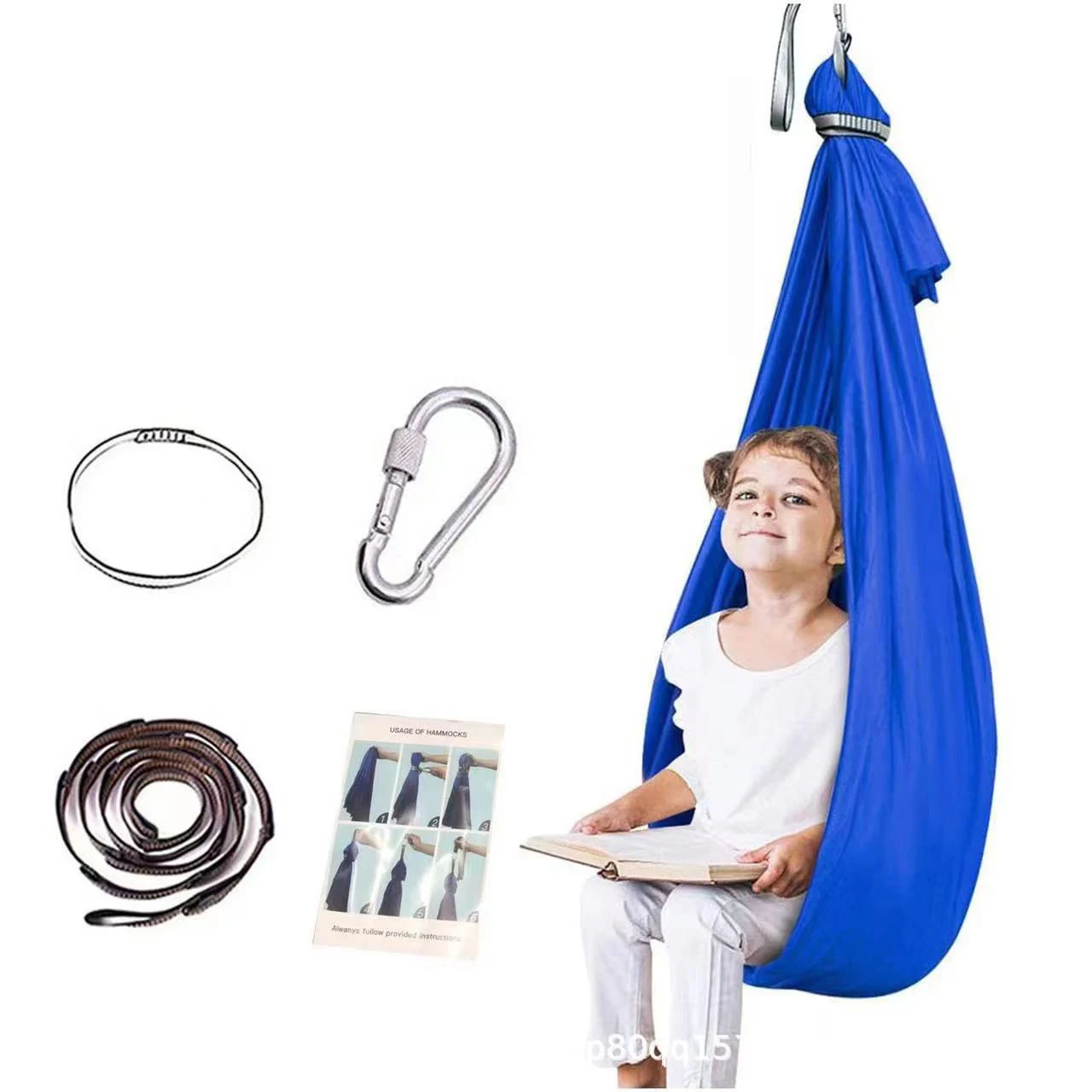 Elastic hammock for Autism Elastic Parcel Sensory Child Therapy Steady