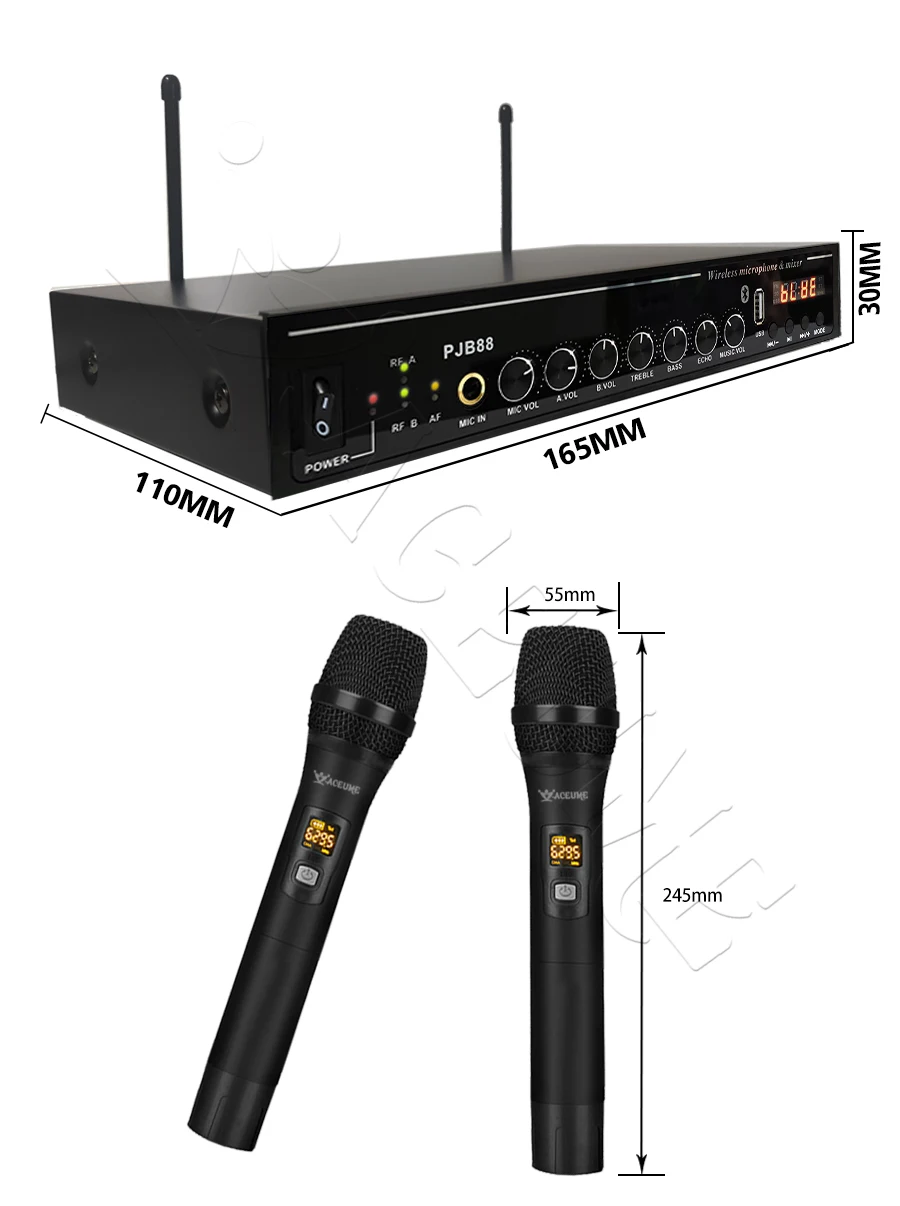 TSRVM100-16TB HDD 303K Madarin Cantonese English Songs Touch Screen Karaoke Machine Player Microphone Input Sound Mixing