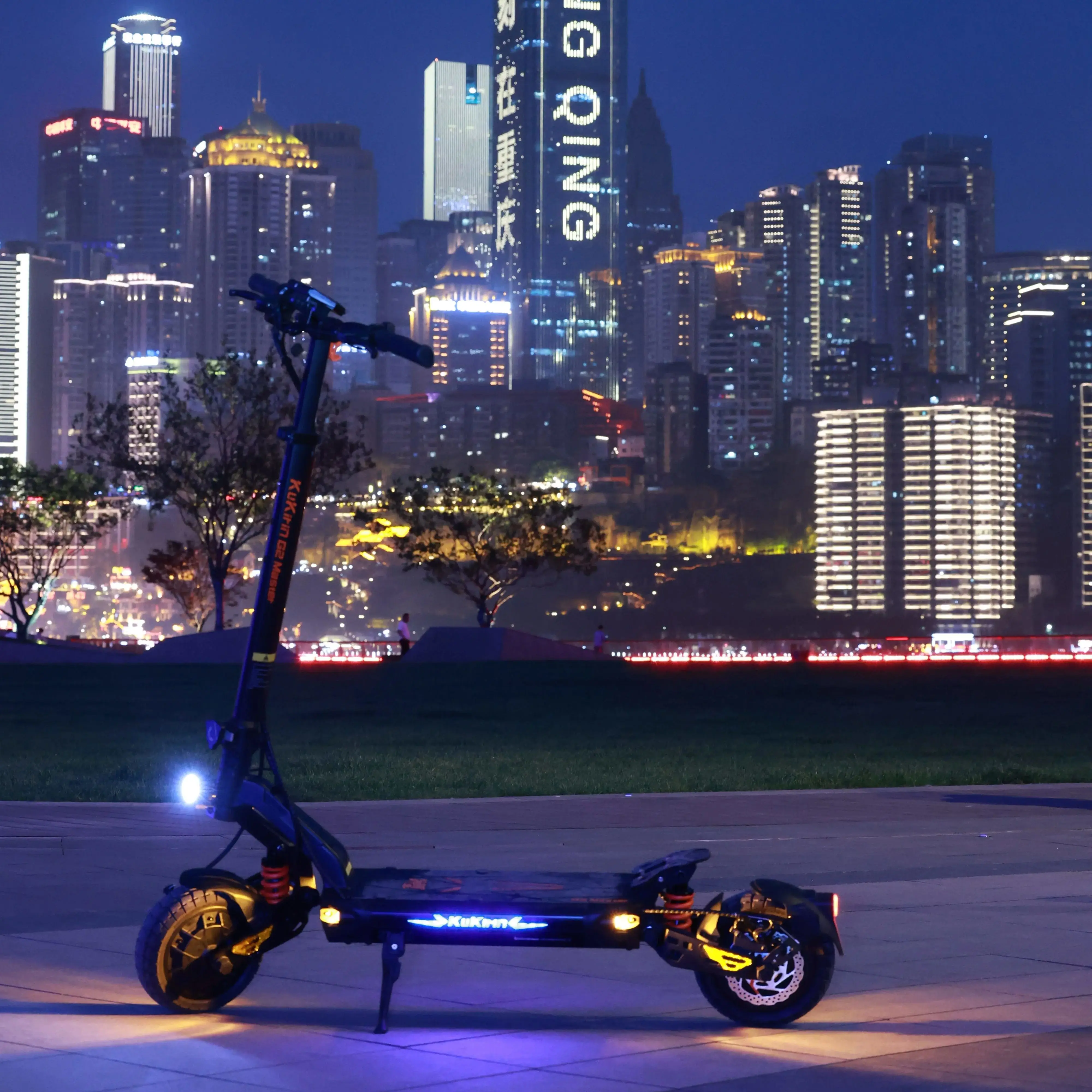 Monopattino Elettrico Kukirin G2 Master con Doppio Motore da 1000W, Batteria Li-ion 52V 20.8Ah, Velocità Massima 70 km/h, Autonomia 80 km, Scooter a Due Ruote - immagine 6
