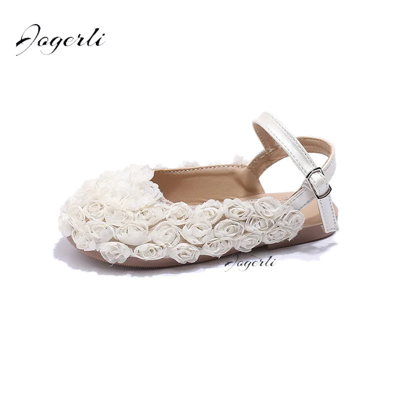 Children Sandals Kids Sandals Girl Closed Toe Summer Soft-soled Size 23-34
