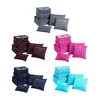6pcs/set Classification Storage Bags Thickening Cosmetic Packaging Bags Foldable Space Saving for Family Vacation Skiing Camping 6