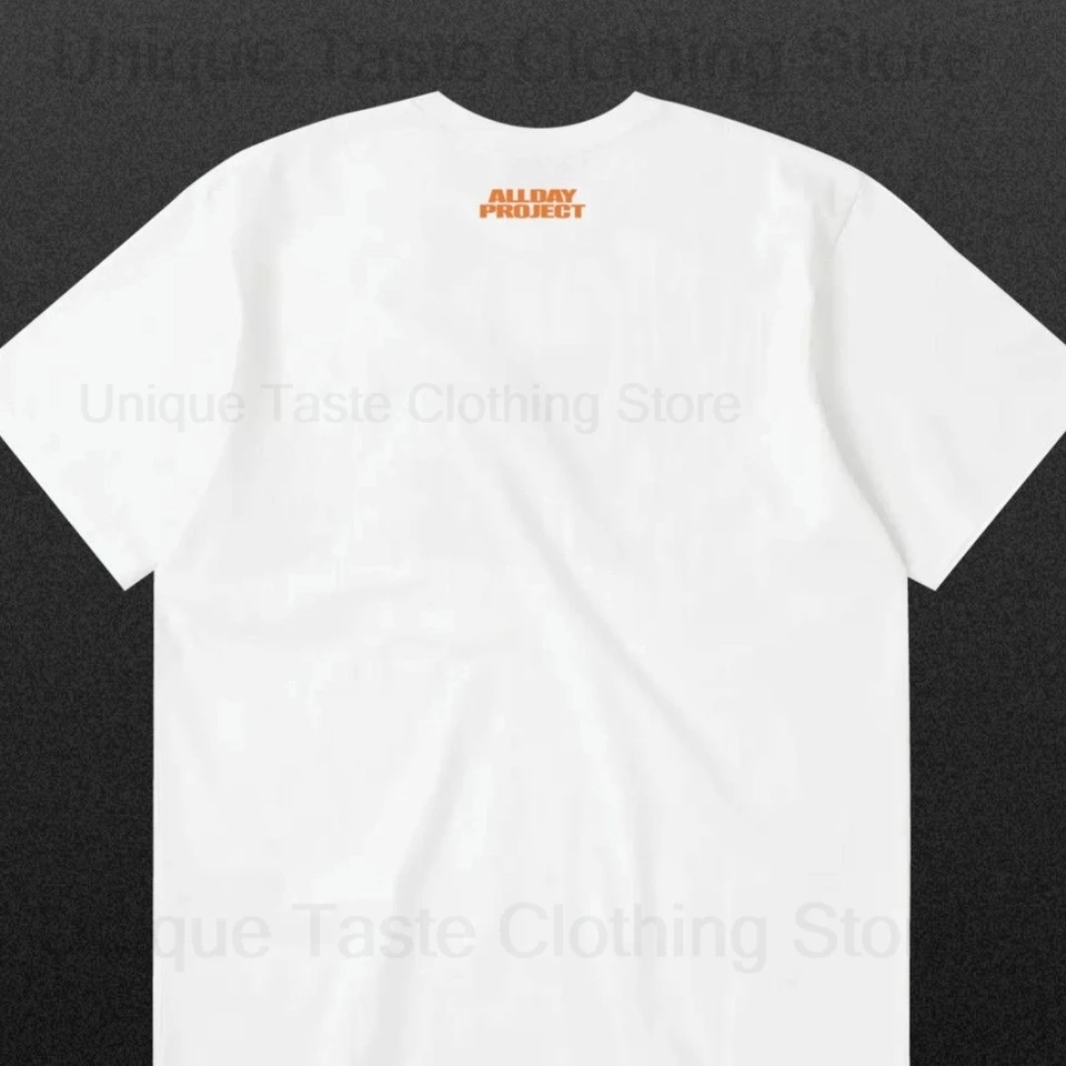 ALLDAY PROJECT T Shirt Kpop Fashion Street Cartoon Print T