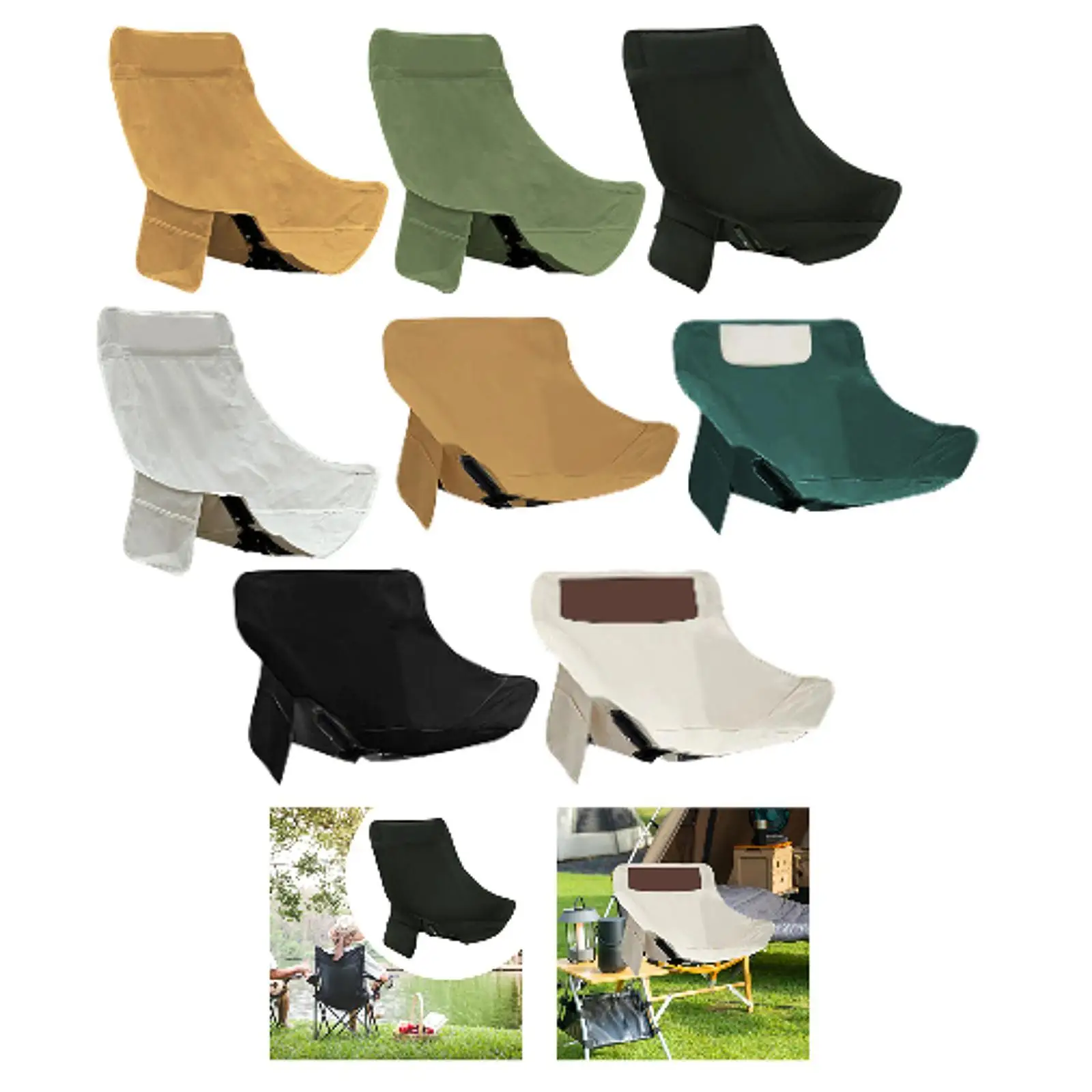 Camping Chair Cover Lounge Repair Cloth Seat Cover for Backyard Beach Picnic Camping Chair Cover Lounge Repair Cloth Seat Cover for Backyard Beach Picnic