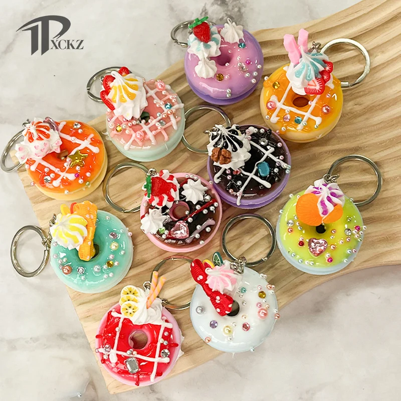 

Новая игрушка-брелок ручной работы из искусственной еды, подвеска для креативной пары еды, игрушечное украшение