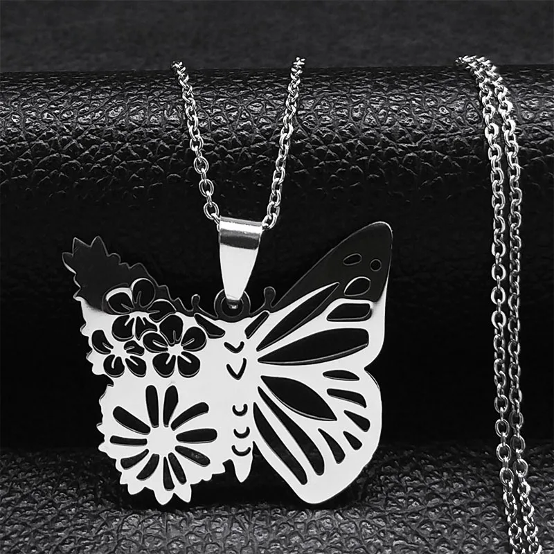 Collana personalizzata con colibrì: regalo commemorativo in acciaio inossidabile - Italia