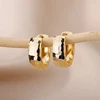 Gold Color Small Hoop Earrings for Women Stainless Steel Silver Color Earrings 2024 Trend Piercing Jewelry Gift pendientes mujer
