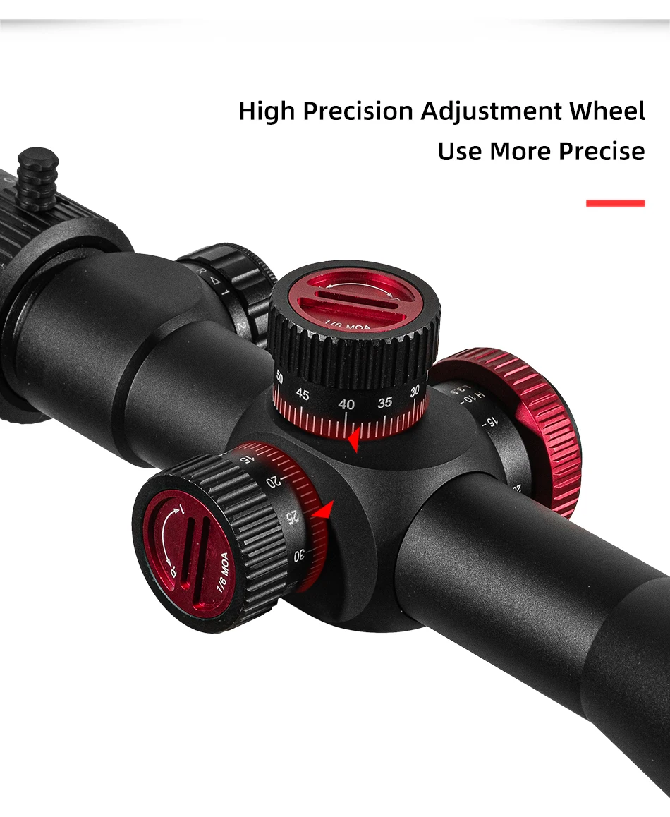 Description Picture 4 of itemFire Wolf Qz 4-16X44 Ir FFP Hunting Scope Eerste Focal Plane Riflescopes Tactical Glas Geëtst Sniper Optische Zicht Voor De Jach