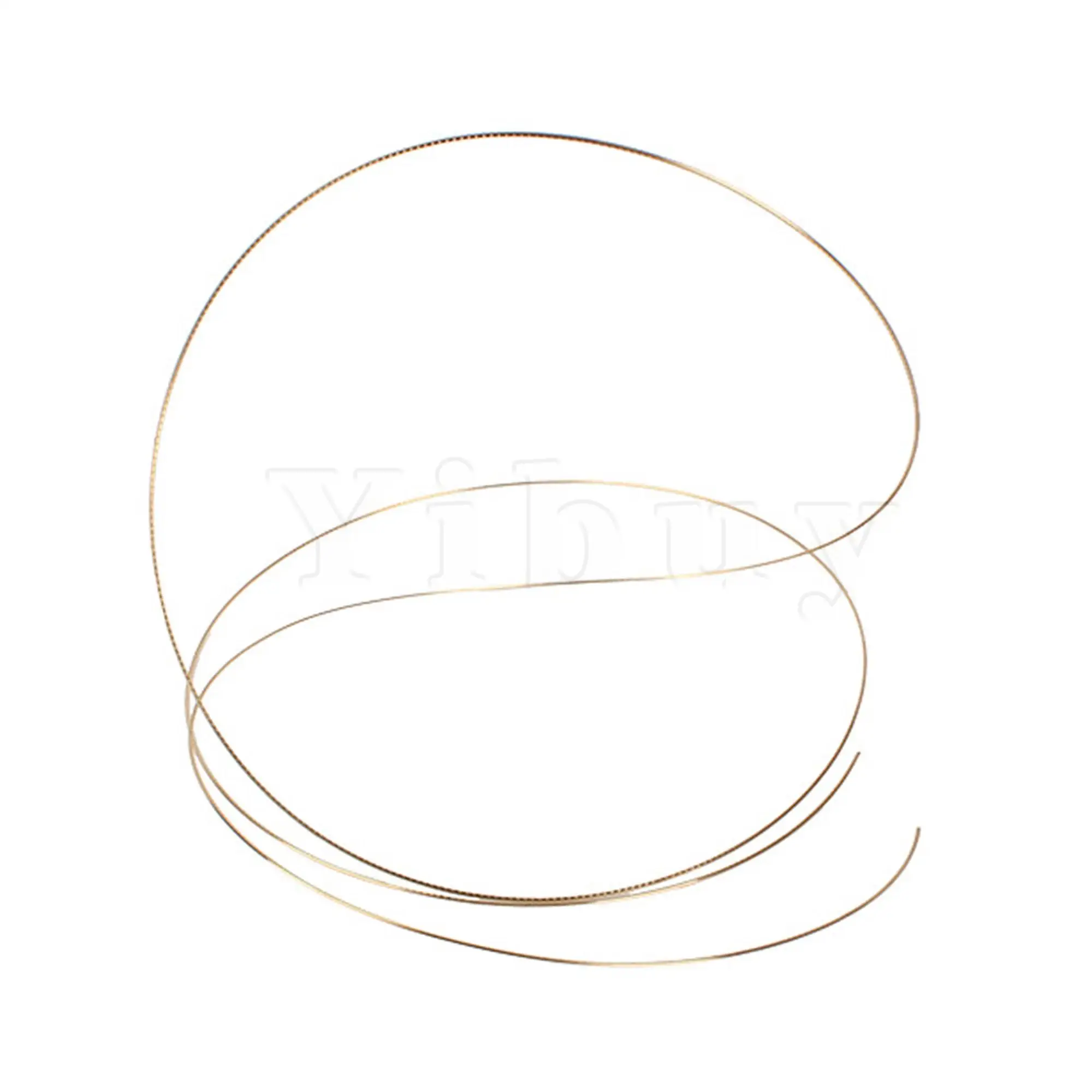 Yibuy 8FT Yellow Brass Replacement Mandolin Banjo Fretwire 1.5mm For Luthier