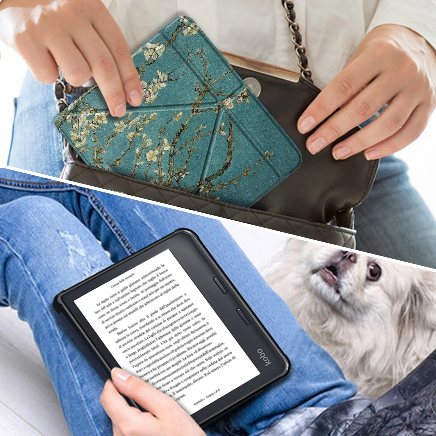 For KOBO libra 2 case TPU cover For new E-reader KOBO libra 2nd Gen case