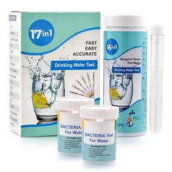 Comprehensive 17 - In - 1 Home Water Quality Test Kit (As Shown)