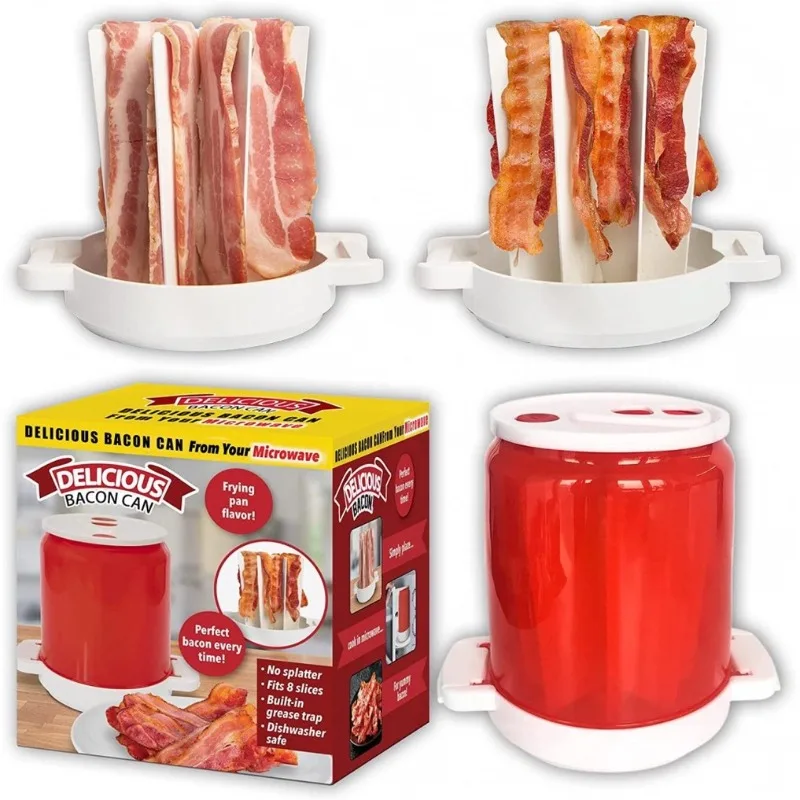 Barbecue Rack Microwave Oven Barbecue Bacon Plastic Rack Bacon Home Kitchen Tools