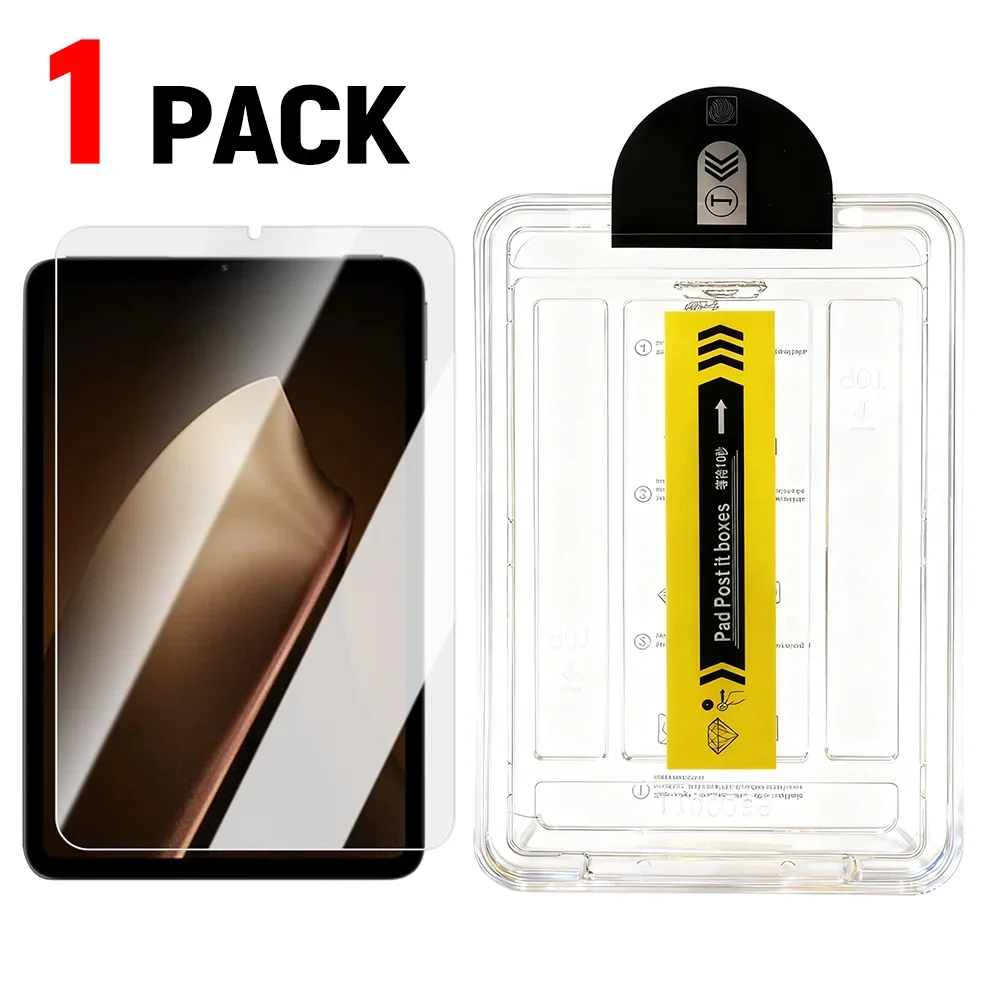 Tempered Glass Dust-Free Screen Protector with Auto Installation Kit