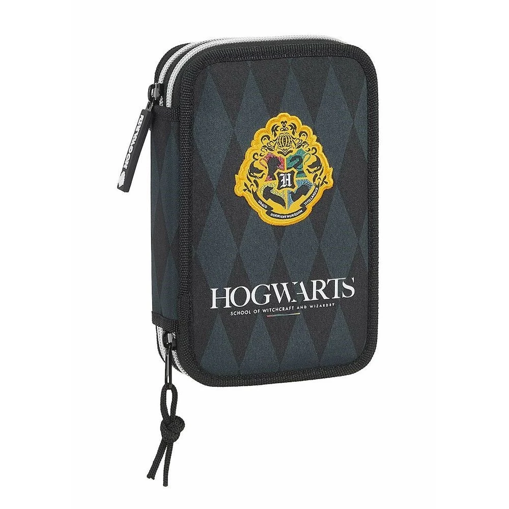 Harry Potter plumier howgarts gris|Estuches - AliExpress