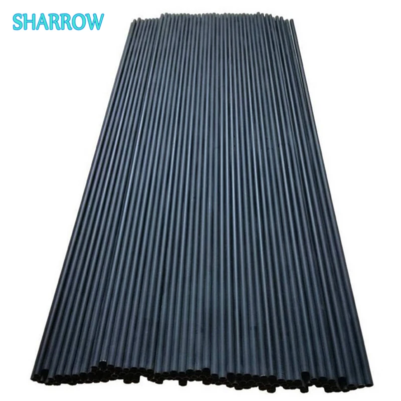 

12/24PCS 30inch Pure Carbon Arrow Shafts Spine 400 ID6.2mm for Archery Compound Recurve Bow Hunting Shooting Accessories DIY