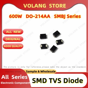 20Pcs SMB DO-214AA TVS Unidirectional Bidirectional 600W DIODE SMBJ13A SMBJ13CA SMBJ14A SMBJ14CA SMBJ15A SMBJ15CA SMBJ16A 16CA