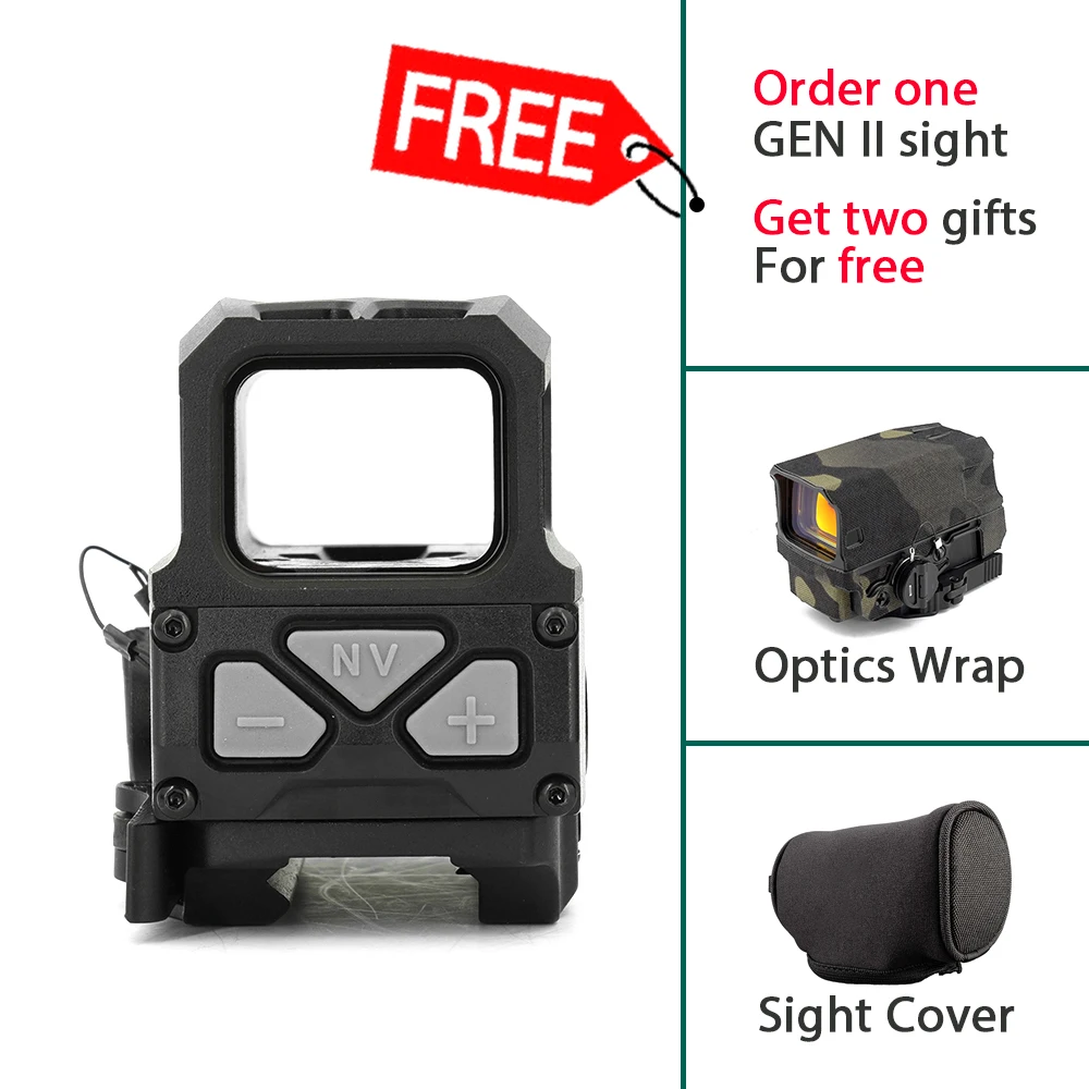 UH1 RDS Red Dot Sight Gen II Gen I Tactical Mira Holografica w