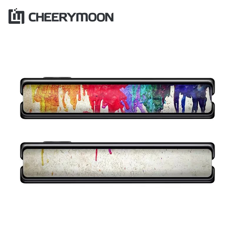 

Colorful Z Flip4 Anti-Scratch Hydrogel Frame Film For Samsung Galaxy Z Flip 4 3 Protector Side Border Stickers