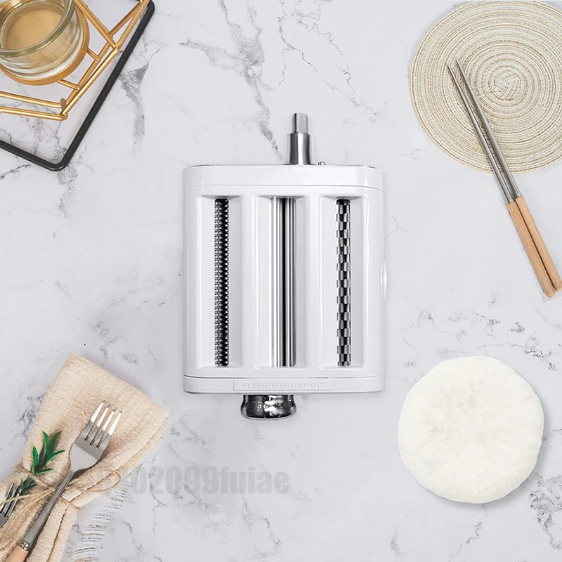Pasta Roller Fettuccine Spaghetti Cutter Noodle Maker Mixers for KitchenAid Stand KA Kitchen Aid Cleaning Brush Attachments Set microwave pasta cooker