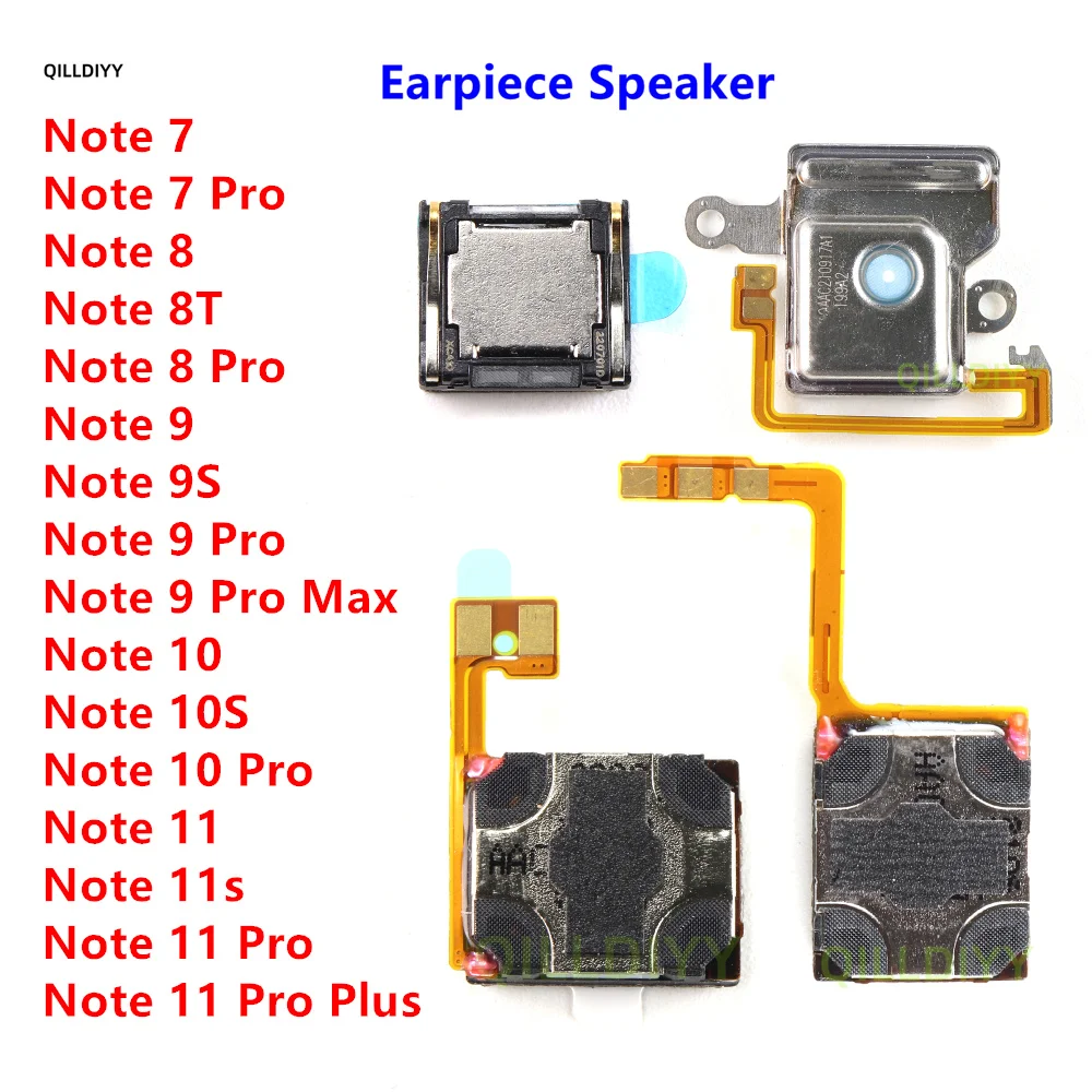 Ear Earpiece Speaker For Xiaomi Redmi Note 8T 9S 10 10s