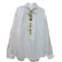 Chemisiers à manches longues en coton de luxe haut de gamme pour femmes, printemps, automne, été 2026, hauts décontractés chics, vêtements pour femmes, blusa 5