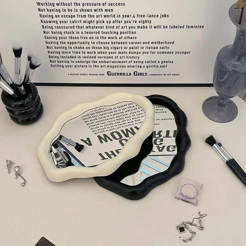 غير النظامية الدائمة مرآة سطح المكتب مرآة لوضع مسا...