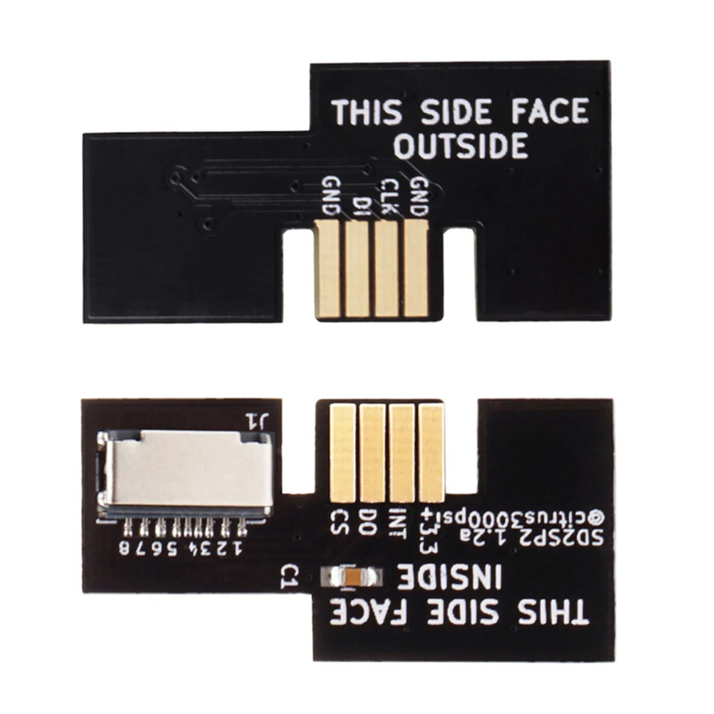 For Gamecube NGC SD2SP2 PRO Adapter SDL Load Micro SD Card TF Card Reader Replacement+Swiss Boot Disc Mini DVD Game Accessories