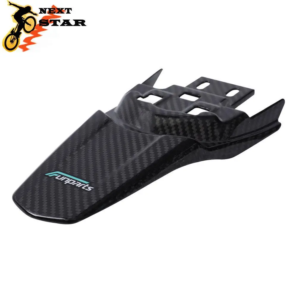 

Motorcycle Rear Fender Mudguards For Surron Sur-Ron Sur Ron Lightbee Light Bee SX X S L1E Electric Bike Funparts Carbon Fiber