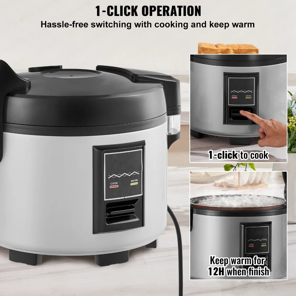 15L Commercial Rice Cooker 6