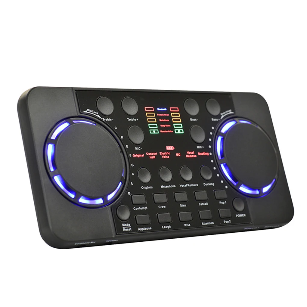 V300-Pro-Sound-Card-Bluetooth-compatible-Audio-Mixers-Effects-Recording ...