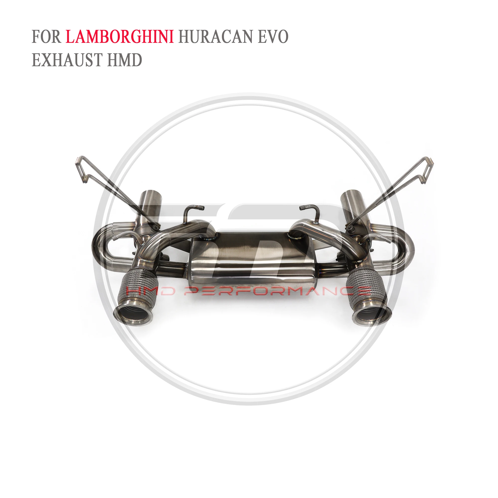 

HMD Exhaust System Stainless Steel Performance Catback for Lamborghini Huracan EVO 2020+ Muffler With Valve OPF Version