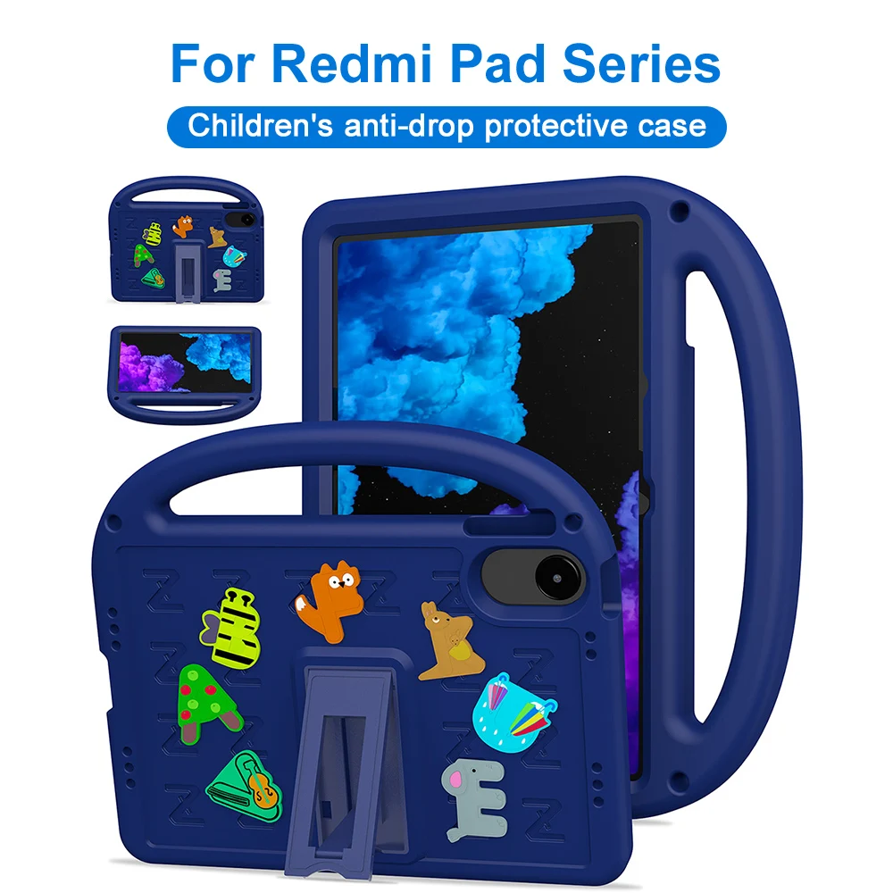 Cartoon Tablet Case | Durable EVA Material | Fun Design | 11-12.1 Inch Tablets