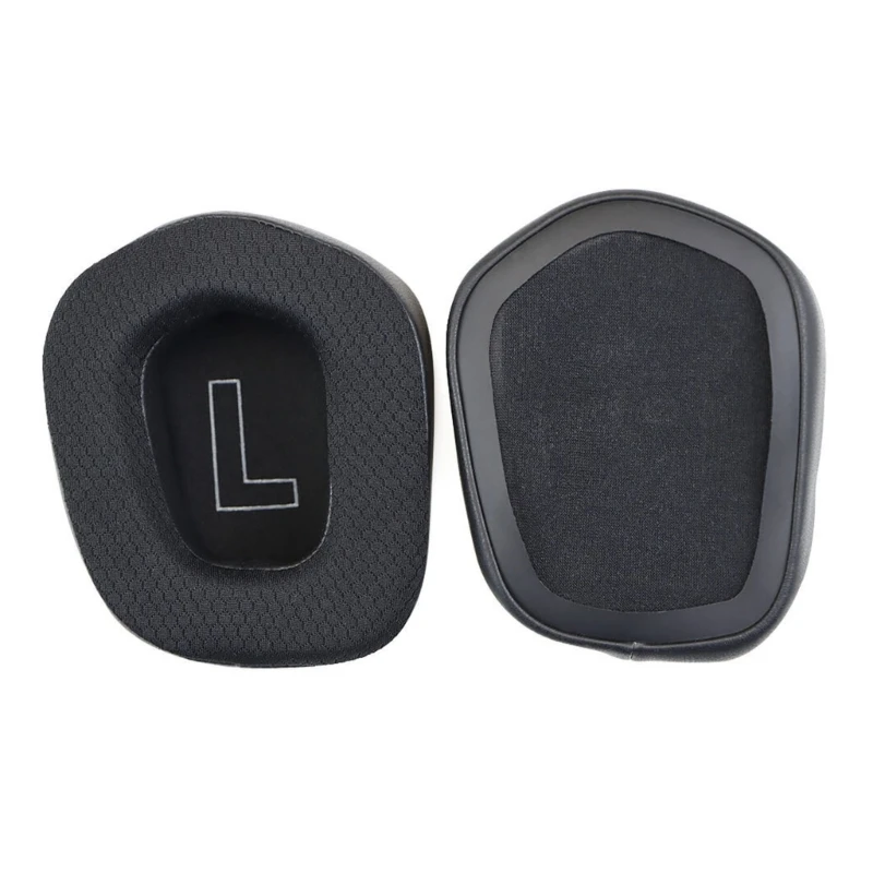 

Noise Isolating Earpads Ear Covers for G733 G335 Gaming Headset Breathable Mesh Fabric Ear Pads Enhanced Comfort
