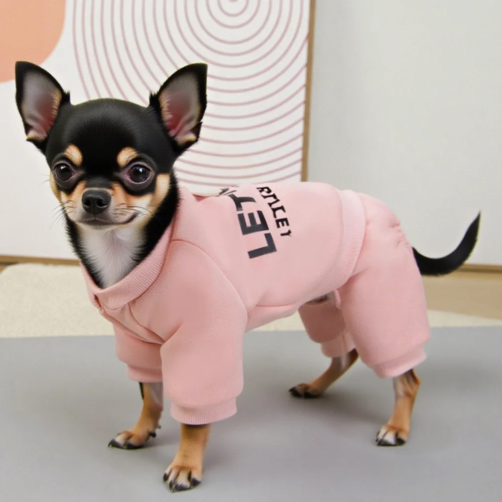 Winter Dog Coat Hoodie 1