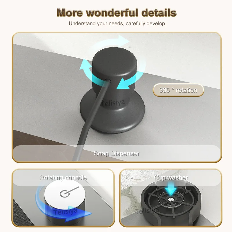 Stainless Steel Kitchen Sink Honeycomb Embossed Large Single Slot Dishwashing Pool Washing Basin Water On The Left Side 5