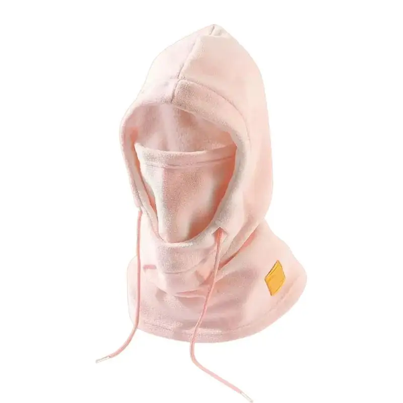 

Зимняя Шапка-бини, лыжная флисовая шапка с капюшоном, мягкая и теплая Шапка-бини, шарф для холодной погоды, для сноуборда, горного спорта