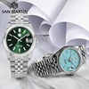 San Martin New Men Dress Watch 36.5mm Classic Business Luxury Automatic Mechanical Fashion Couples Watches Sapphire 10ATM BGW9 2