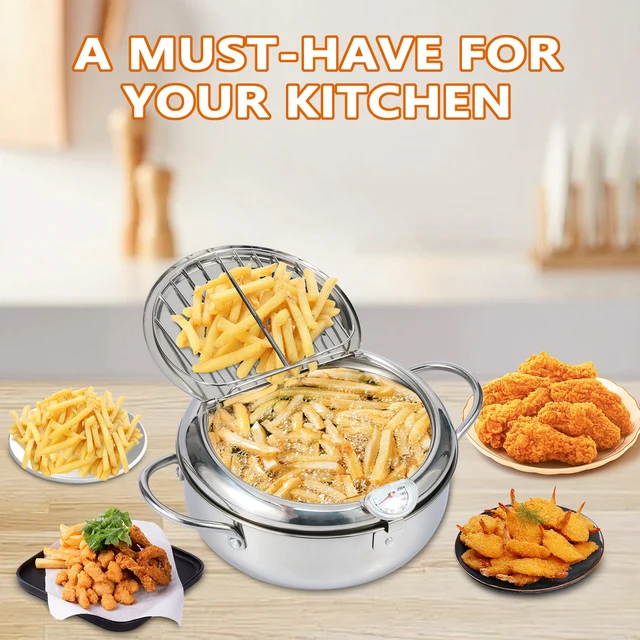 Stainless Steel Deep Fryer Pot 3